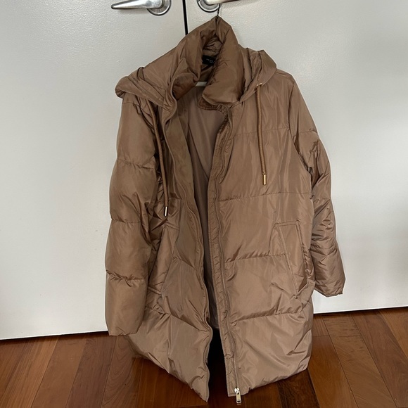 SOLD** Zara water repellent and wind protection down coat - Picture 7 of 11